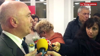 Régionales. Saint-Brieuc : la réaction de Marc Le Fur