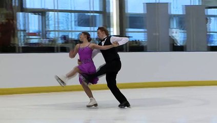 CROUTEAU-VILLENEUVE/HOUGH Junior Short Dance (2016 Challenge)
