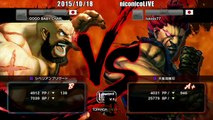 Hagejin (Zangief) vs Tokido (Gouki) - USF4 - TL5A Round3 Battle10