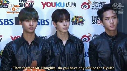 151117 The Show Warm Up with VIXX