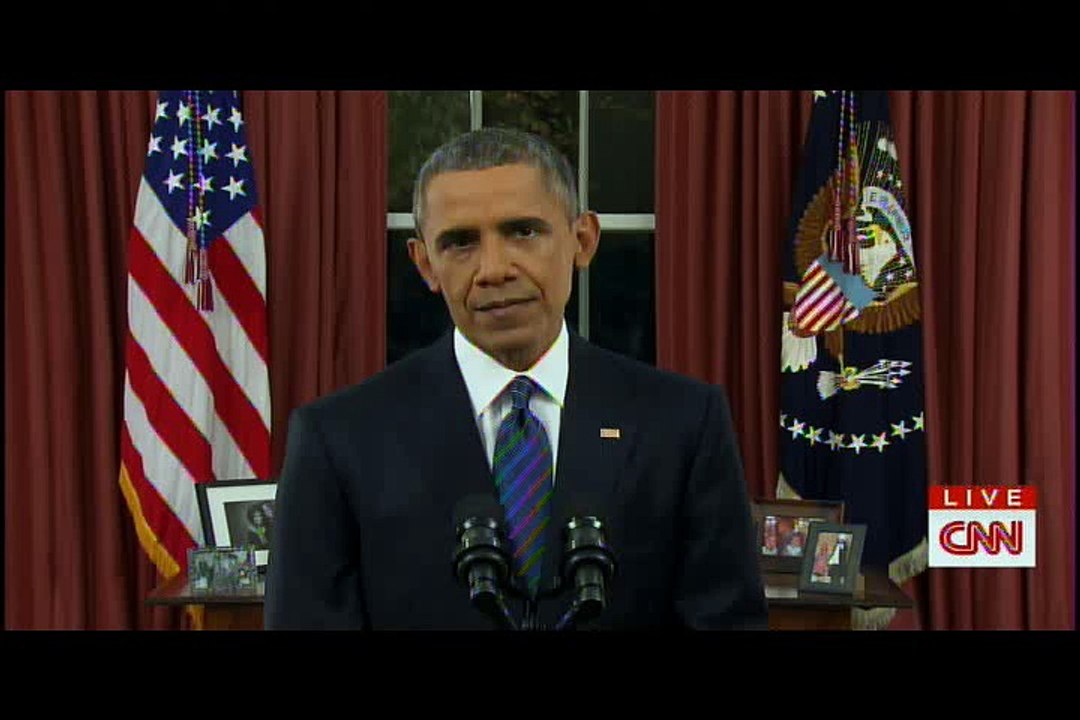 President Obama's Oval Office Address on #SBShooting and ISIS pt 3 this is our strategy