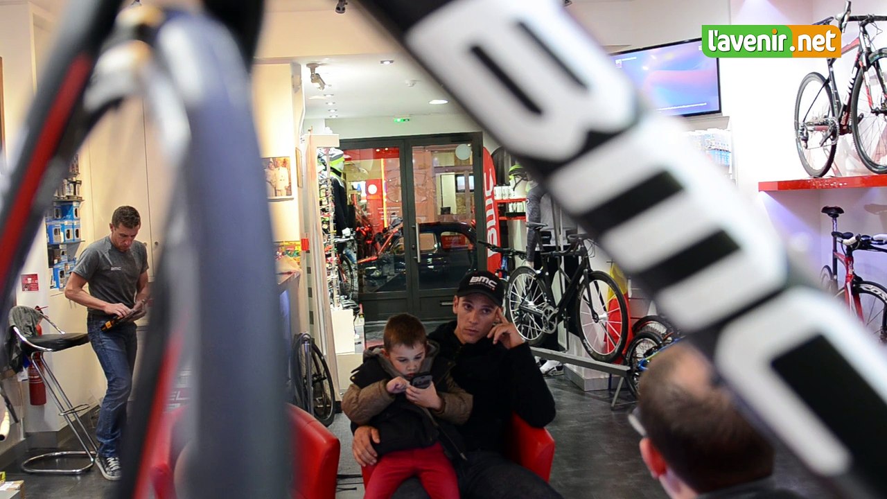 Philippe Gilbert, le commerçant de cycles