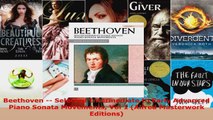 Download  Beethoven  Selected Intermediate to Early Advanced Piano Sonata Movements Vol 1 Alfred PDF Free