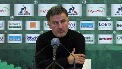 17e j. - Galtier : "Je tiens à féliciter mes joueurs"