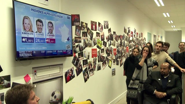 Régionales: réactions de militants PS à Paris