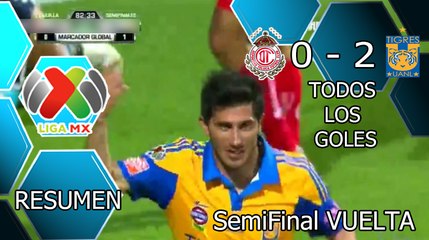 Скачать видео: TOLUCA VS TIGRES 0-2 GOLES RESUMEN Semifinal VUELTA Liga MX Apertura 2015 [HD]