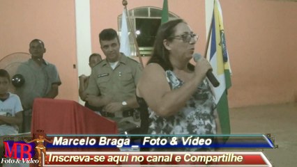 1ª- Formatura do PROERD - Dircursando Iolanda e Toneca