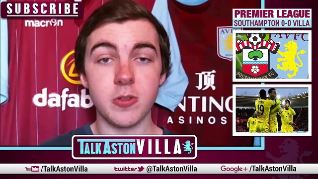 Southampton 1-1 Aston Villa Goals Lescott, Romeu Match Review