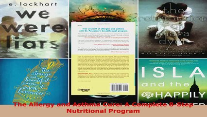 Read  The Allergy and Asthma Cure A Complete 8Step Nutritional Program EBooks Online