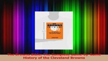 Download  The Browns Bible The Complete GamebyGame History of the Cleveland Browns Ebook Free