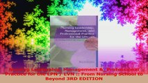 Nursing Leadership Management Professional Practice for the LPN  LVN  From Nursing Download