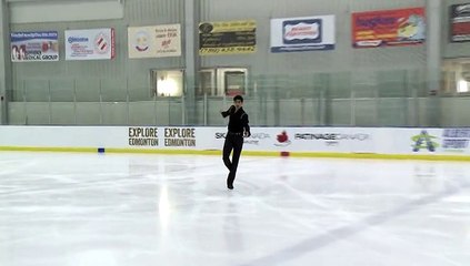 J BRAGANZA Novice Men Free (2016 Challenge)