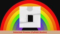 Selected Poems Fyfield Books Download