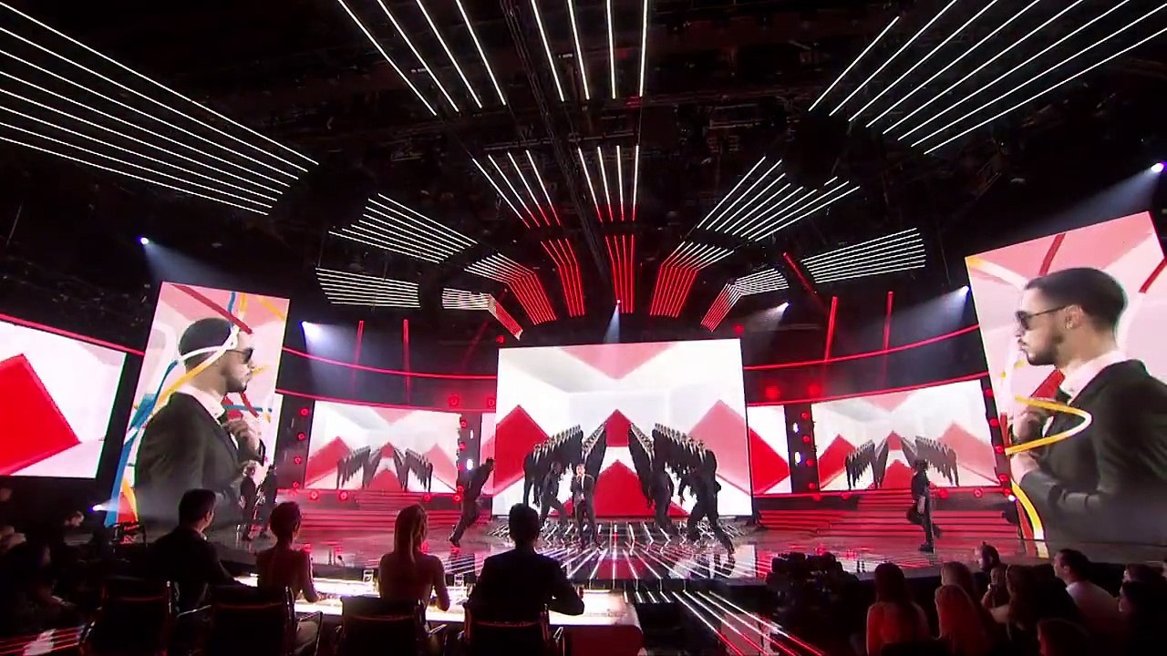 Mason Noise is back with Men In Black | Live Week 3 | The X Factor 2015