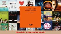 PDF Download  Messiah A Sacred Oratorio PDF Full Ebook