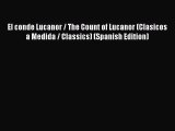 El conde Lucanor / The Count of Lucanor (Clasicos a Medida / Classics) (Spanish Edition) [PDF
