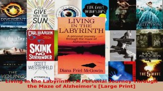 Read  Living in the Labyrinth  A Personal Journey Through the Maze of Alzheimers Large Print EBooks Online