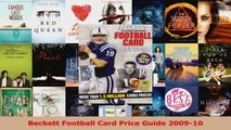 Download  Beckett Football Card Price Guide 200910 Ebook Online