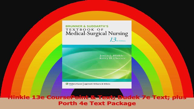 Hinkle 13e CoursePoint Text Dudek 7e Text plus Porth 4e Text Package Download