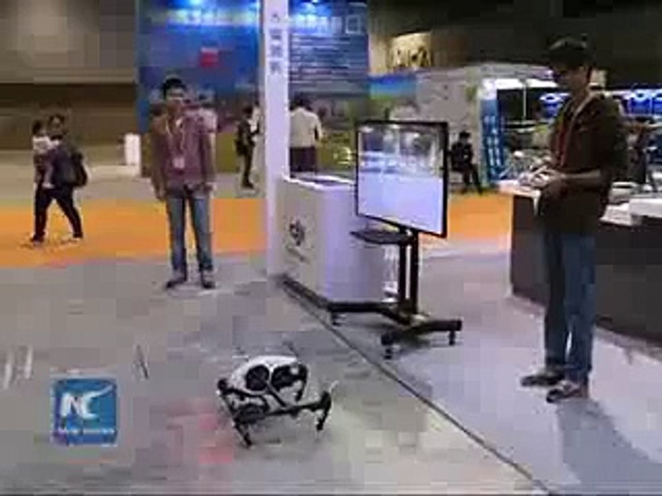 Thumb-sized drones unveiled at Guangzhou Robot Expo 2015