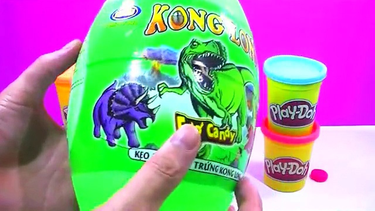 PLAY DOH COLORFUL! Playdoh surprise eggs peppa pig, mickey mouse fun videos