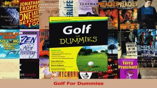 Read  Golf For Dummies Ebook Online