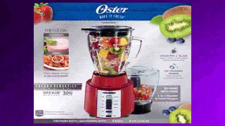 Best buy Food Processor  Oster Rapid Blend 8Speed Blender with Glass Jar and Bonus 3Cup Food Processor Metallic