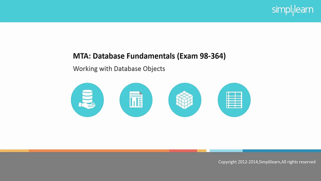 007 Working With Database Objects