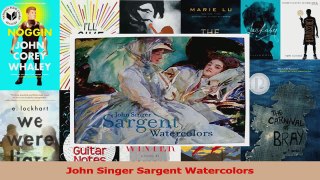 PDF Download  John Singer Sargent Watercolors Download Full Ebook