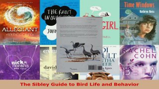 Download  The Sibley Guide to Bird Life and Behavior PDF Free