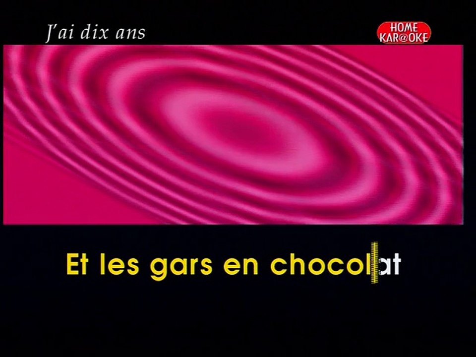 KARAOKE ALAIN SOUCHON J'ai dix ans Vidéo Dailymotion