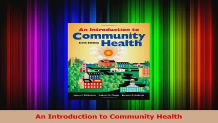 An Introduction to Community Health PDF
