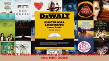 Read  DEWALT Electrical Licensing Exam Guide Updated for the NEC 2008 EBooks Online
