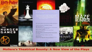 Read  Molieres Theatrical Bounty A New View of the Plays EBooks Online