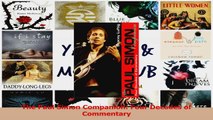 PDF Download  The Paul Simon Companion Four Decades of Commentary Download Online