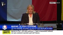 Elections Régionales : Marine Le Pen, 