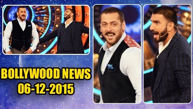 Salman Khan & Ranveer Singh HILARIOUSLY Promotes Bajirao Mastani On BIGG BOSS 9 | 06th DEC 2015