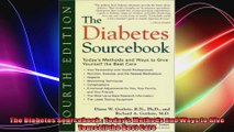 The Diabetes Sourcebook  Todays Methods and Ways to Give Yourself the Best Care