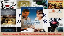 Assertiveness Skills for Professionals in Health Care PDF