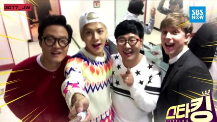 [GOT7_JW中字] SBS Starking GOT7 Jackson visits the stage
