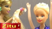 Đồ chơi trẻ em - Bé Na & Búp bê Barbie cắt tóc Hair saloon & Barbie doll Kids