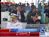 Prime Minister Nawaz Sharif visits PAF base in Karachi