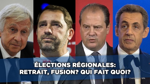 Élections régionales: Fusion, retrait? Qui fait quoi?
