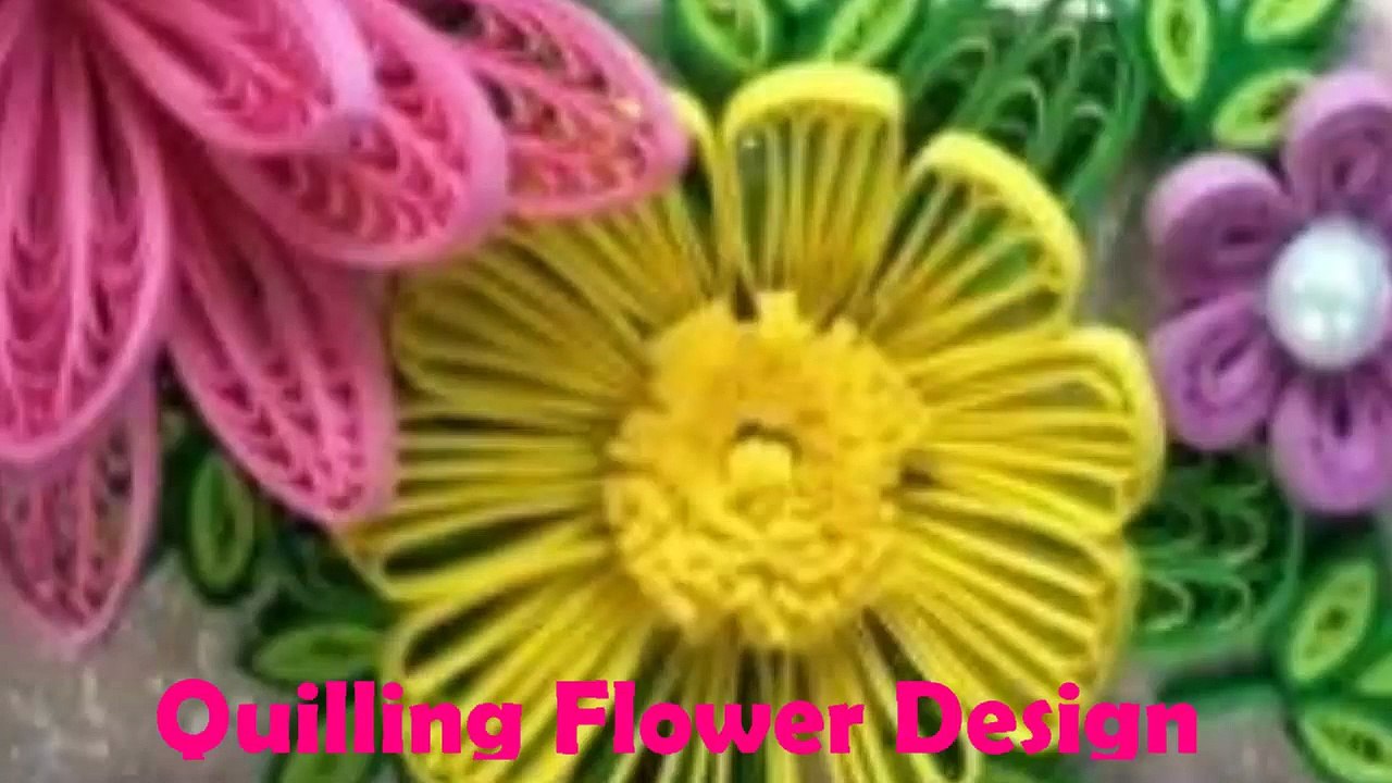DIY Craft Ideas-How to make Beautiful Quilling Yellow Flower New design -Paper Art Quilling