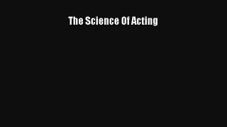 [PDF Download] The Science Of Acting# [PDF] Online