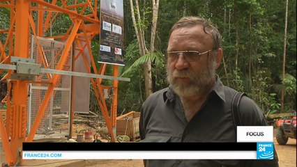Video: World's largest climate tower in the heart of the Amazon