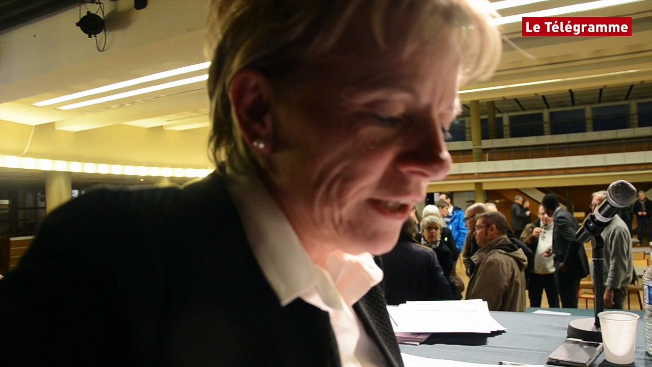 Régionales.  Pontivy : la réaction de Christine Le Strat