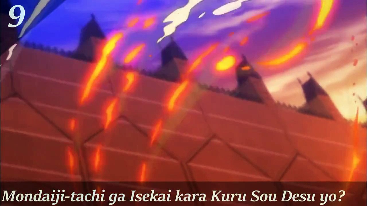 Top 10 Action/Fantasy Anime [HD]