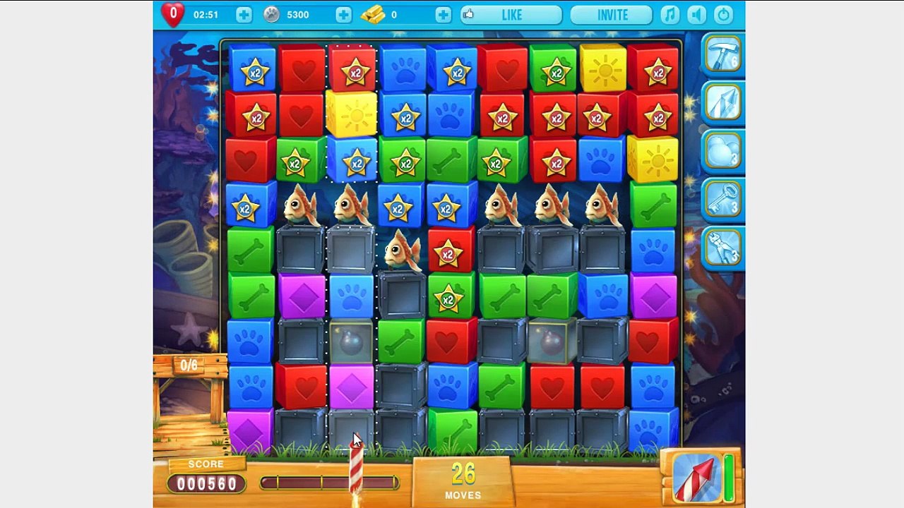 Pet Rescue Saga Level 47