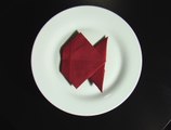 Pliage serviette poisson
